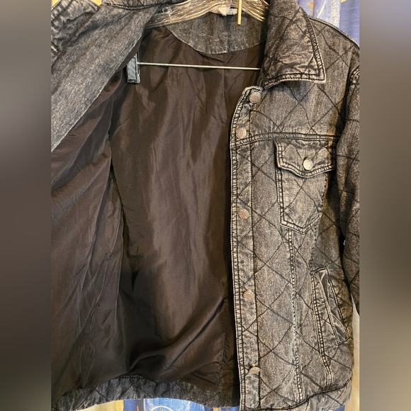 Elan Distressed Jacket Size Medium EUC - Picture 3 of 4